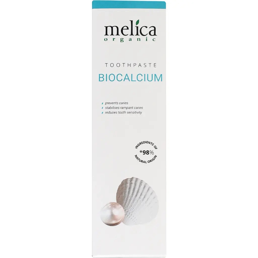 Зубна паста Melica Organic Biocalcium 100 мл (4770416004812) - зображення 3