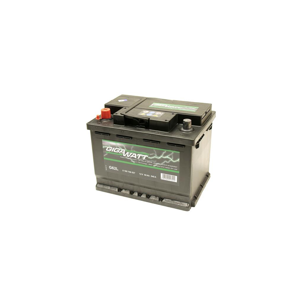 Акумулятор автомобільний GigaWatt 60А (0185756027) - зображення 2