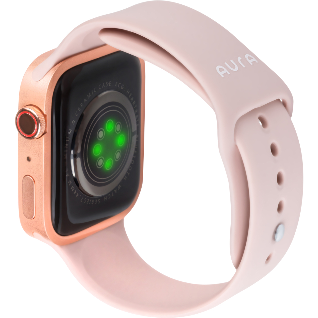 Смарт-годинник AURA X1 Pro 44mm Pink (SWAX144P) - зображення 3