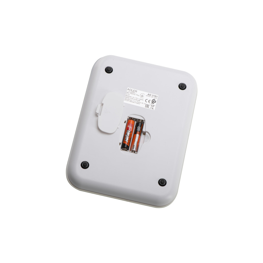 Ваги кухонні Adler AD 3181 grey - зображення 3