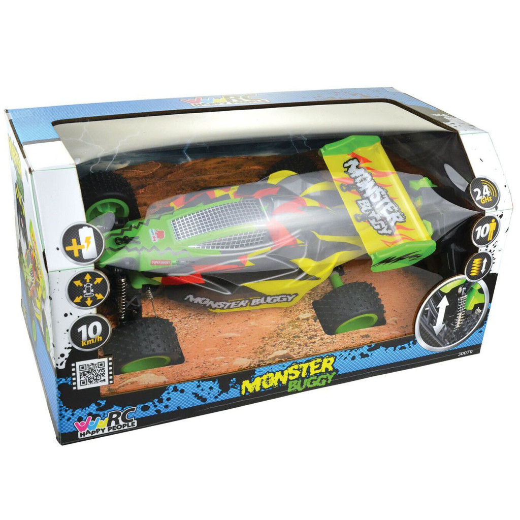 Радіокерована іграшка Happy People Monster Buggy 2.4 ГГц (H30070) - зображення 3