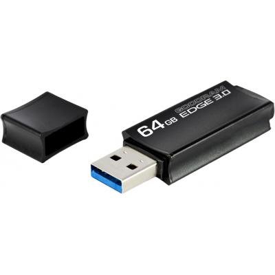 USB флеш накопичувач Goodram 64GB UEG3 Edge Black USB 3.0 (UEG3-0640K0R11) - зображення 4