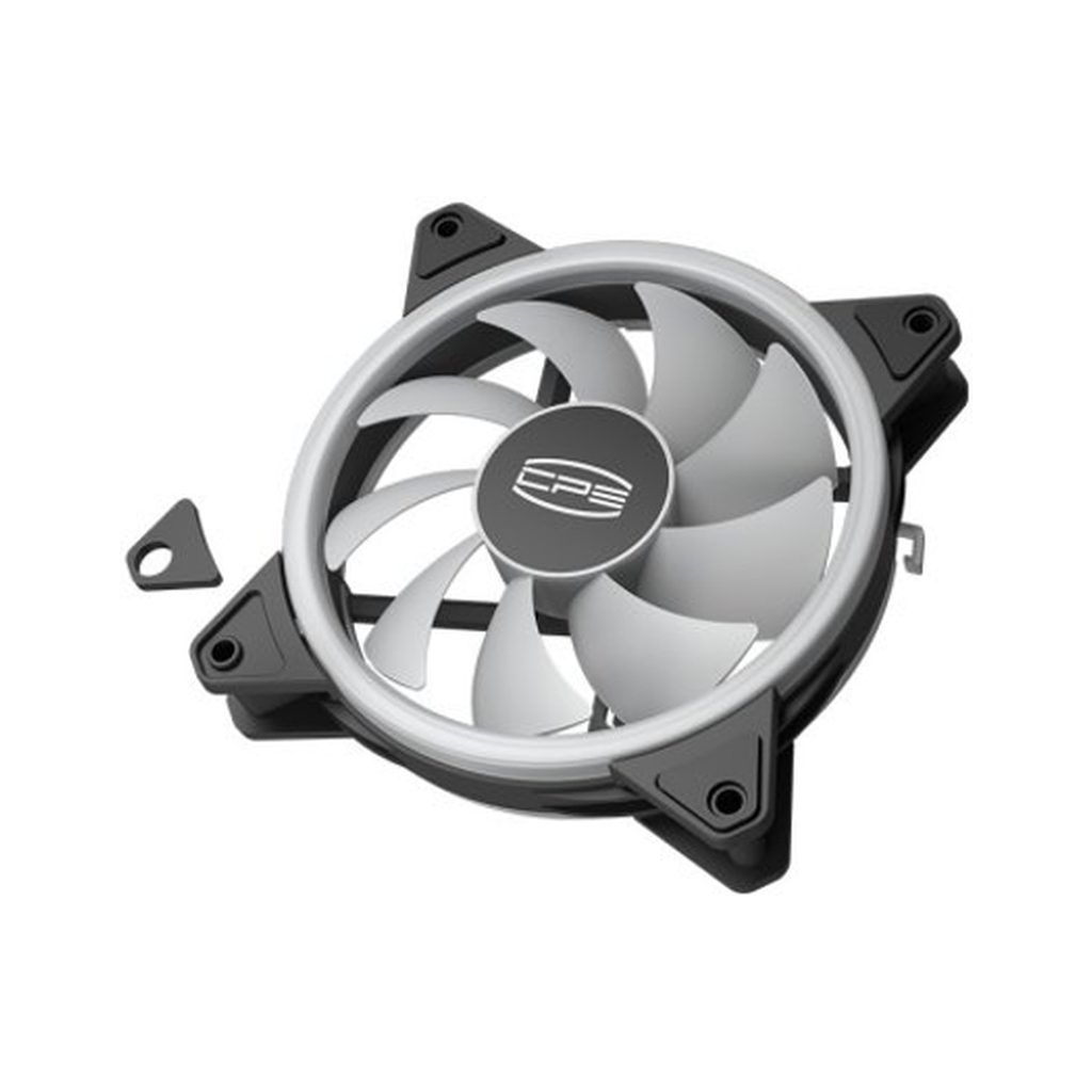 Кулер до корпусу PcCooler F3 T120 ARGB BK - зображення 5