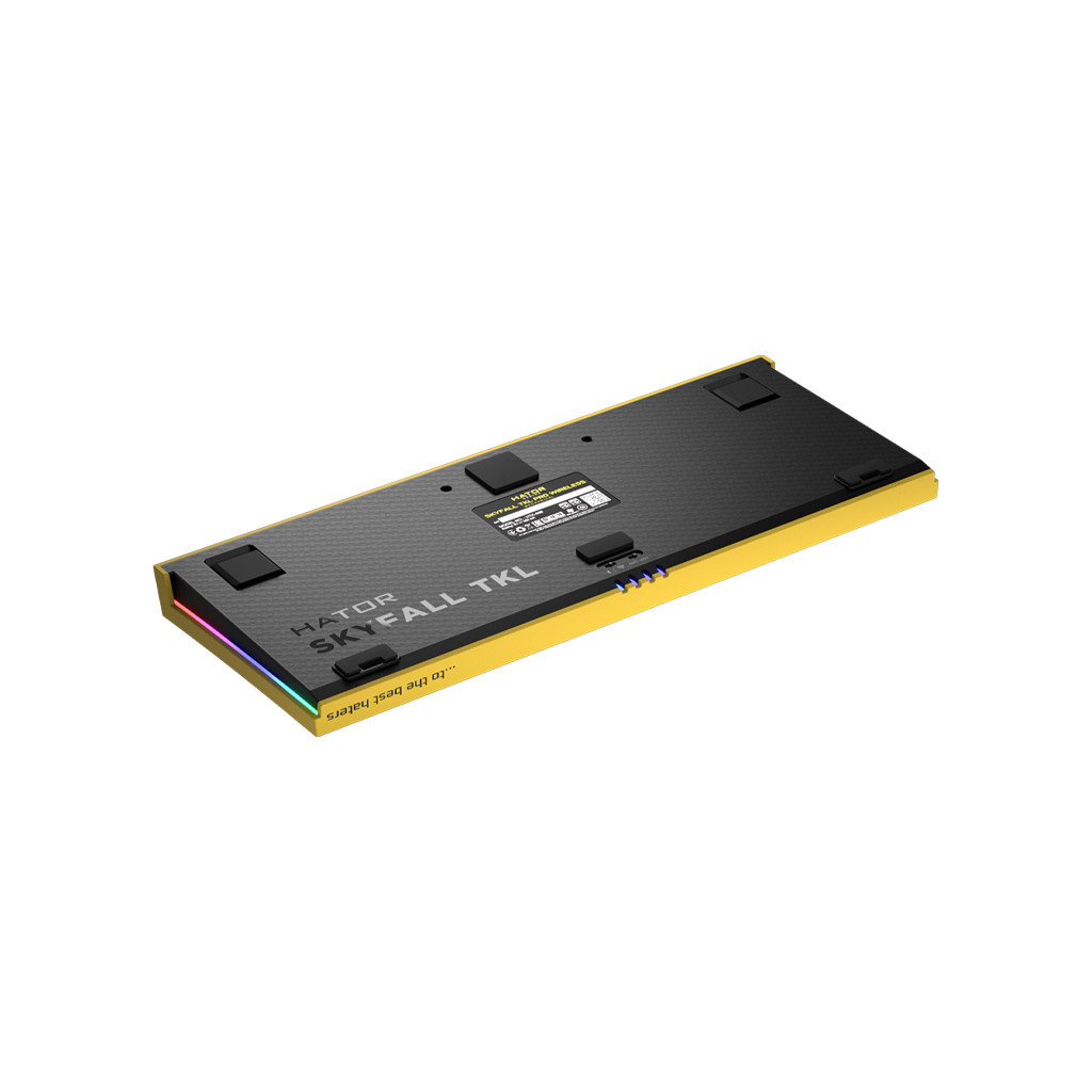 Клавіатура Hator Skyfall TKL PRO Wireless Yellow (HTK-668) - зображення 3