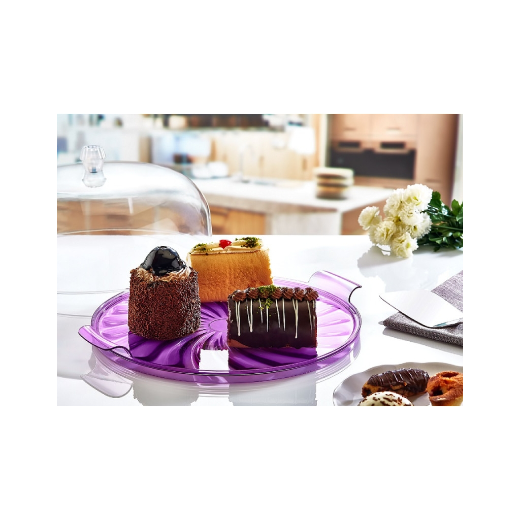 Тортівниця Irak Plastik Kristal Червона (5467) - зображення 2