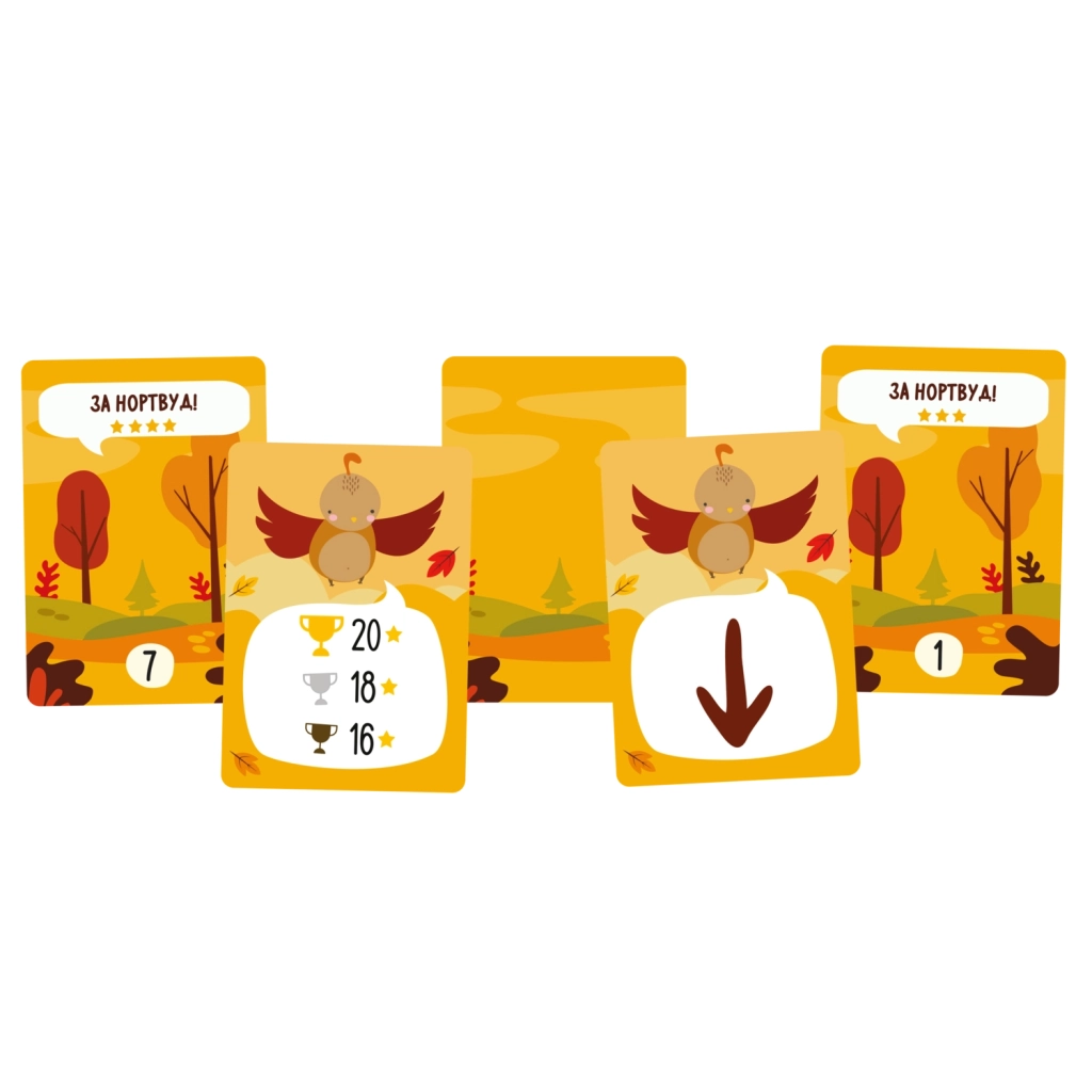 Настільна гра Geekach Games За Нортвуд! (For Northwood! A Solo Trick-Taking Game) (GKCH086FN) - зображення 2