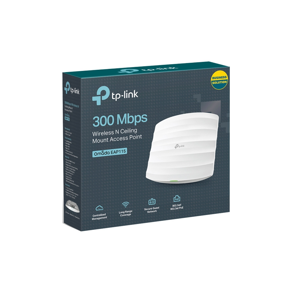 Точка доступу Wi-Fi TP-Link EAP115 - зображення 4