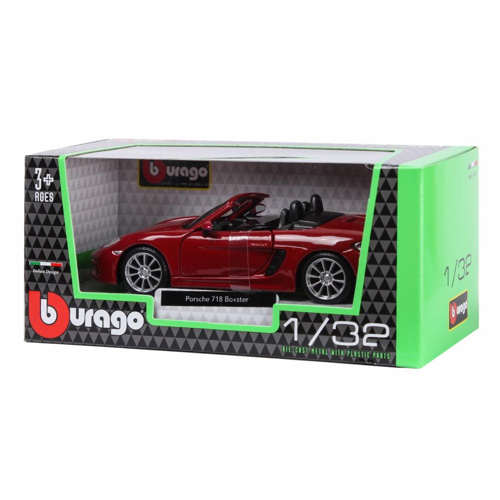 Машина Bburago Bburago Porsche 718 Boxster (1:32) (18-43049) - зображення 4