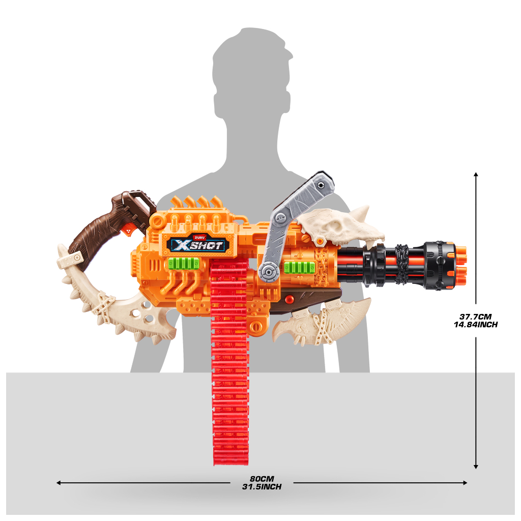 Іграшкова зброя Zuru Бластер X-Shot Insanity horrorfire Dread Hammer (36733) - изображение 5