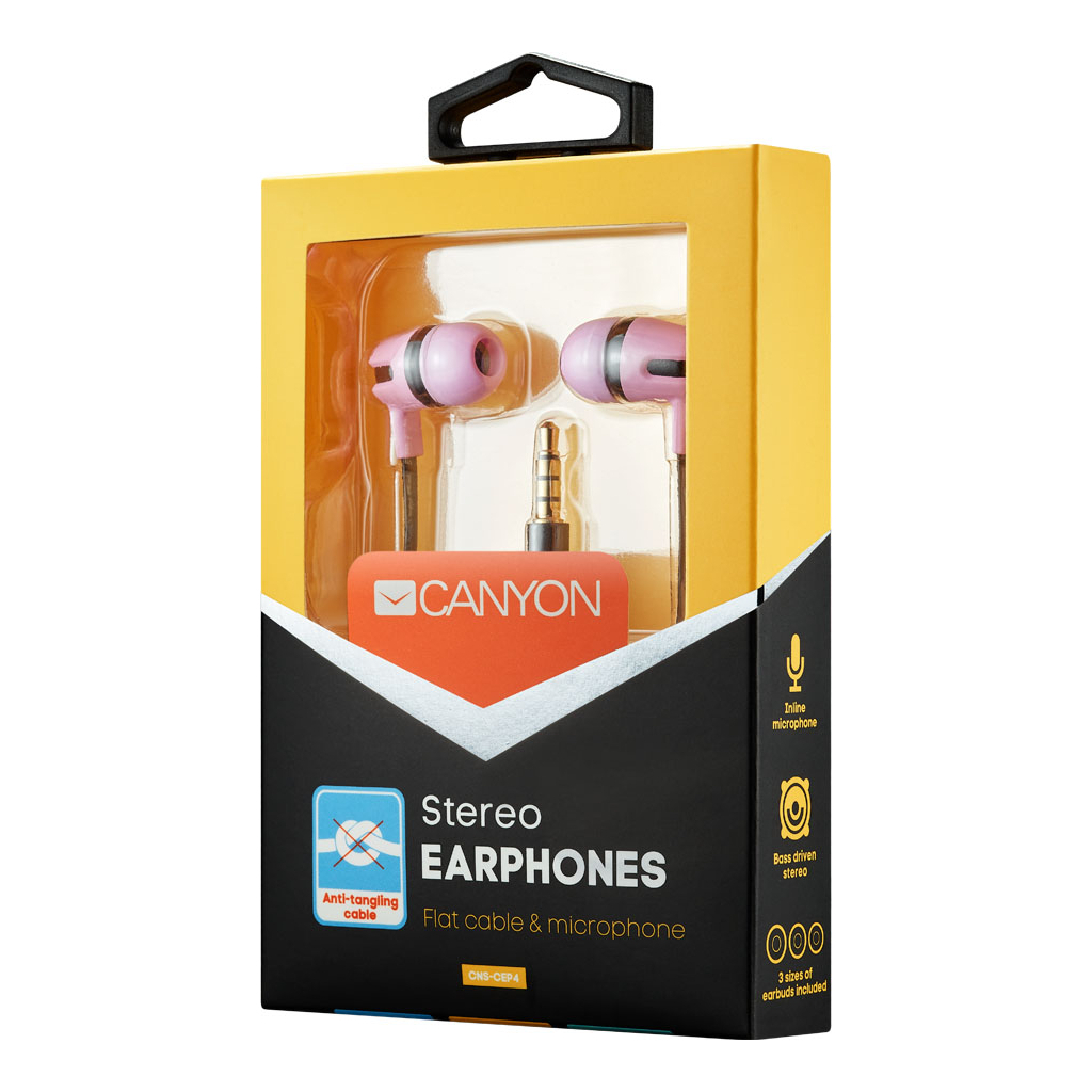 Навушники Canyon Rose (CNS-CEP4RO) - зображення 3