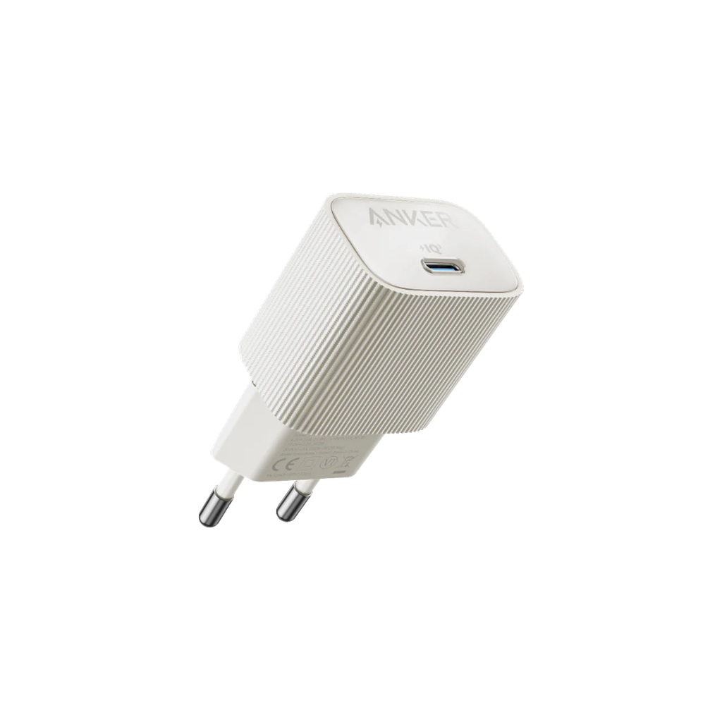Зарядний пристрій Anker PowerPort 511 Nano IV 30W USB-C White (A2337G21) - зображення 1