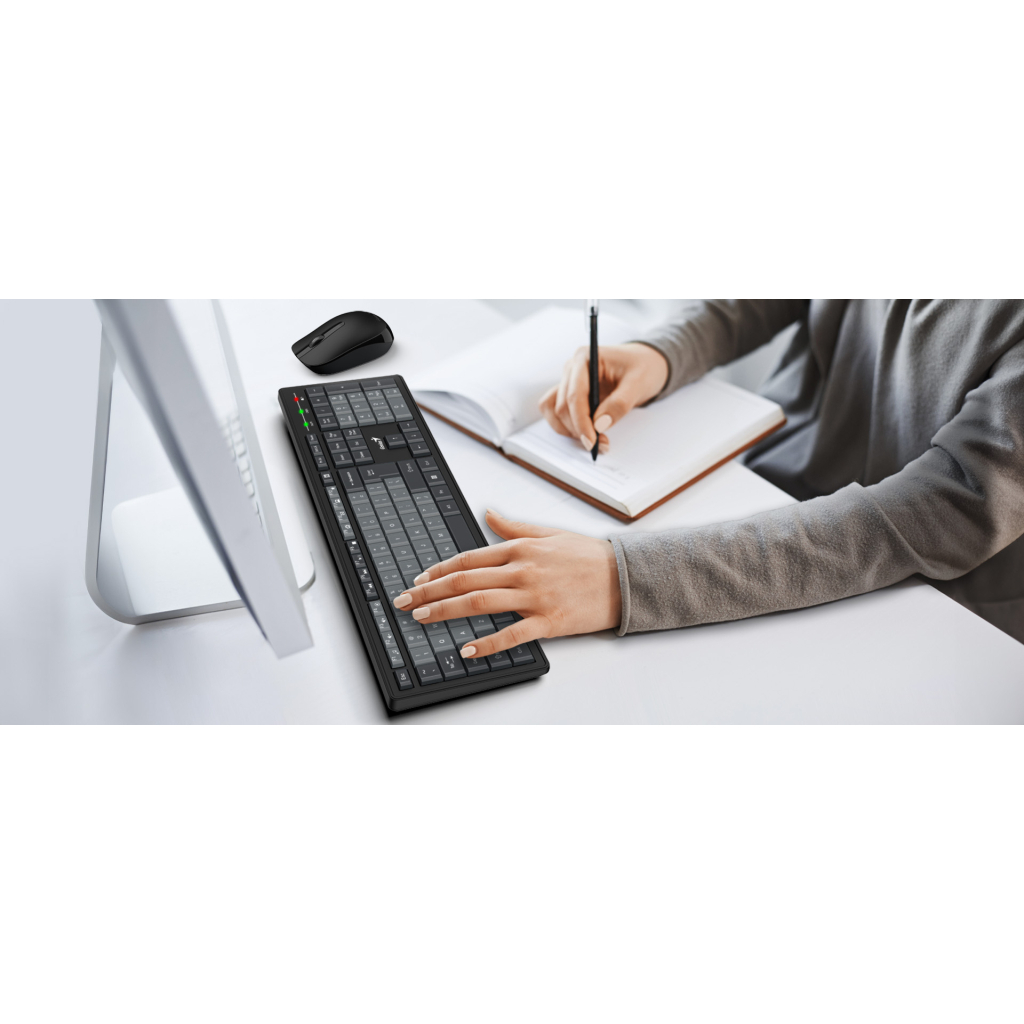 Комплект Genius KM-8200 Wireless UA Black (31340003428) - зображення 2