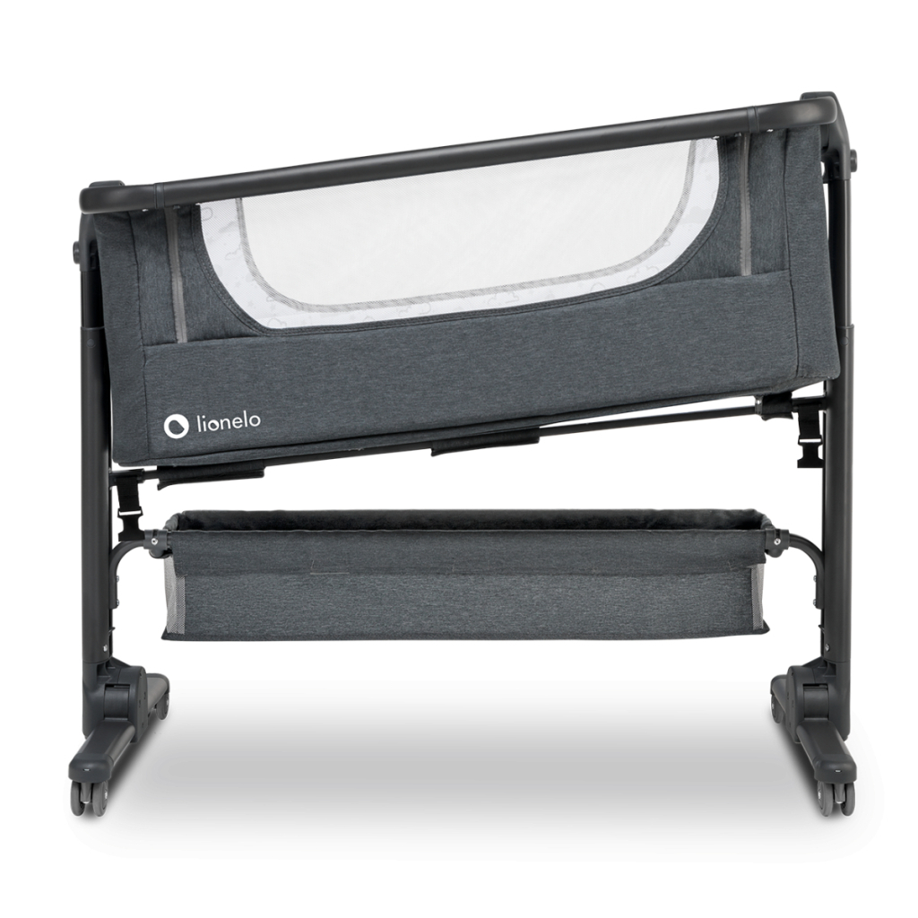 Ліжечко Lionelo приставне Timon Grey (LO-TIMON) - зображення 4