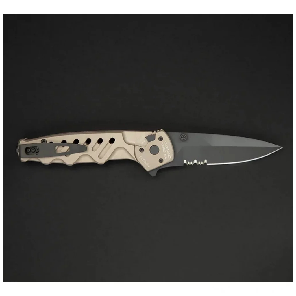 Ніж Extrema Ratio Caimano Nero N.A. Tactical Mud (04.1000.0166/BLK/TM) - зображення 10