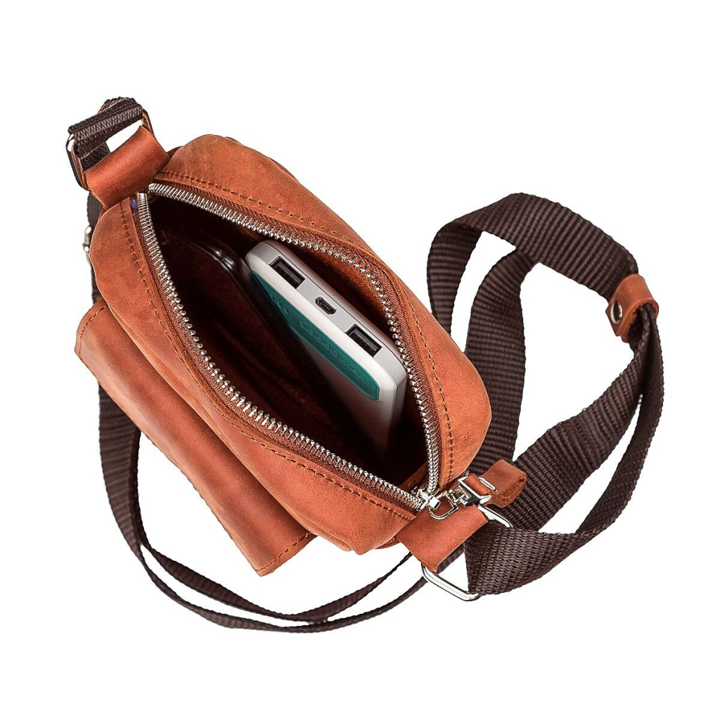 Сумка Shvigel З вінтажної шкіри (11132) - зображення 6