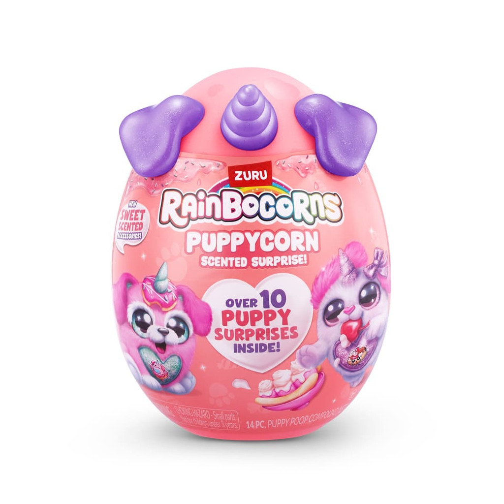 М'яка іграшка Rainbocorns сюрприз A серія Puppycorn Scent Surprise (9298A) - зображення 8