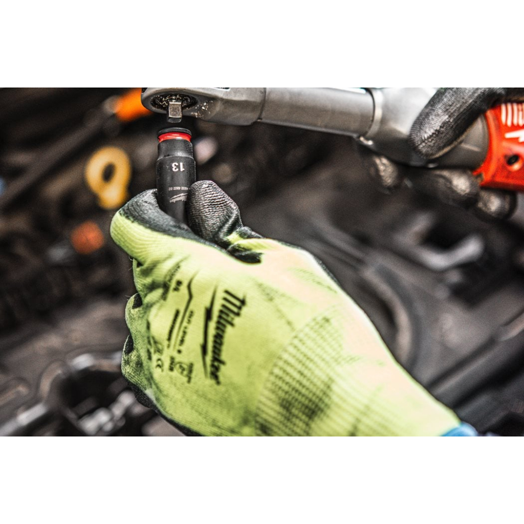 Набір головок Milwaukee ударних 3/8" 9 шт (8-19мм+ перехідник) (4932480454) - зображення 3