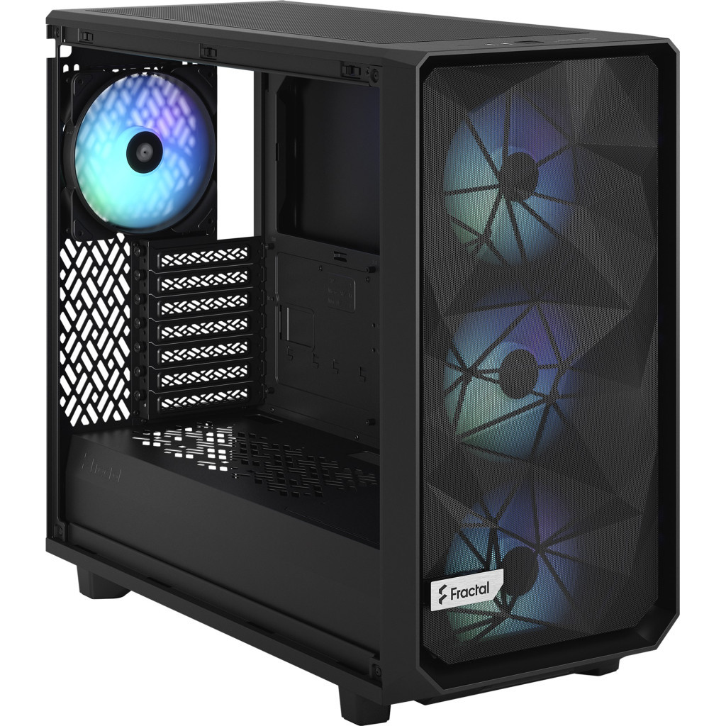 Корпус Fractal Design Meshify 2 Lite RGB Black TG (FD-C-MEL2A-05) - зображення 8