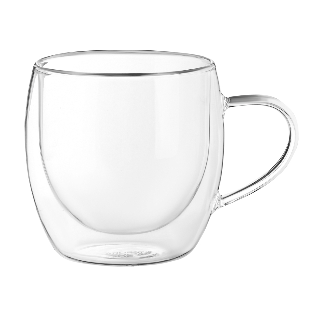 Набір чашок Ardesto BHR 300 мл 2 шт прозорий (AR2630BHR) - зображення 1