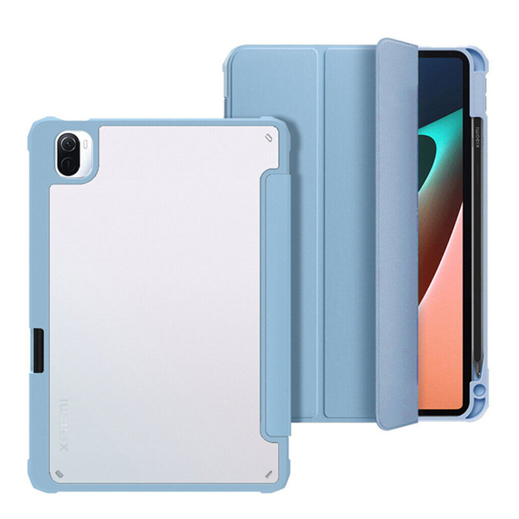 Чохол до планшета BeCover Soft Edge Pencil Mount Xiaomi Mi Pad 5 / 5 Pro Light Blue (708365) - зображення 2