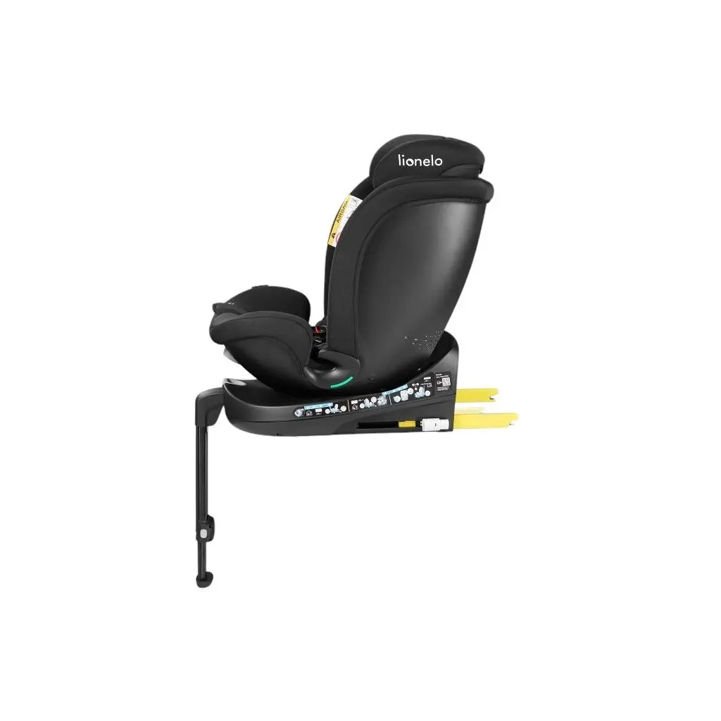Автокрісло Lionelo Navy I-Size Black Onyx (LO-NAVY I-SIZE BLACK ONYX) - зображення 3