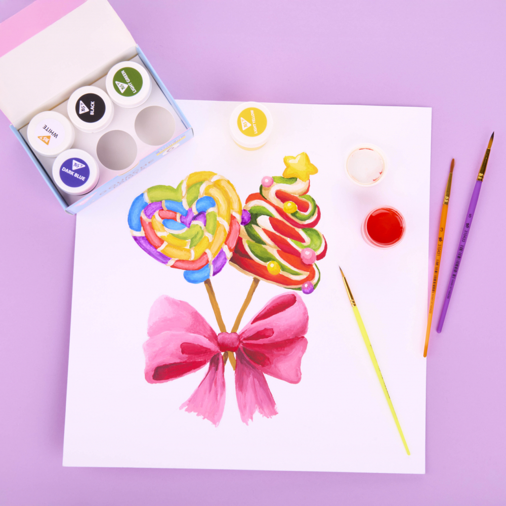 Гуашеві фарби Yes Pusheen 6 кольорів по 20 мл (230400) - picture 7