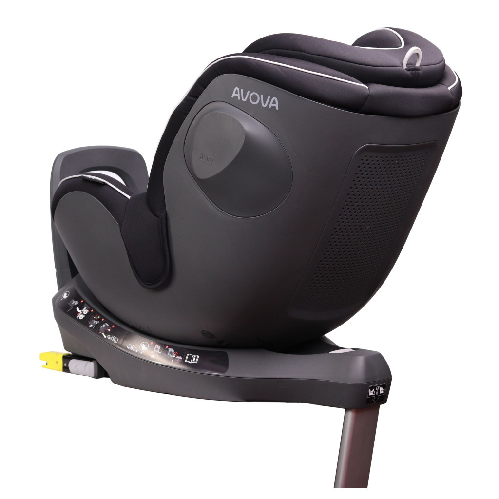 Автокрісло Avova Sperber-Fix i-Size 0-1 Pearl Black (4260621465015) - зображення 12