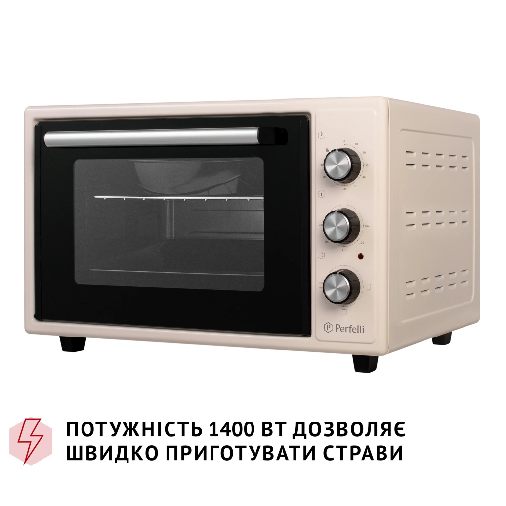Електропіч Perfelli CLASSIC 37 IVORY - зображення 5