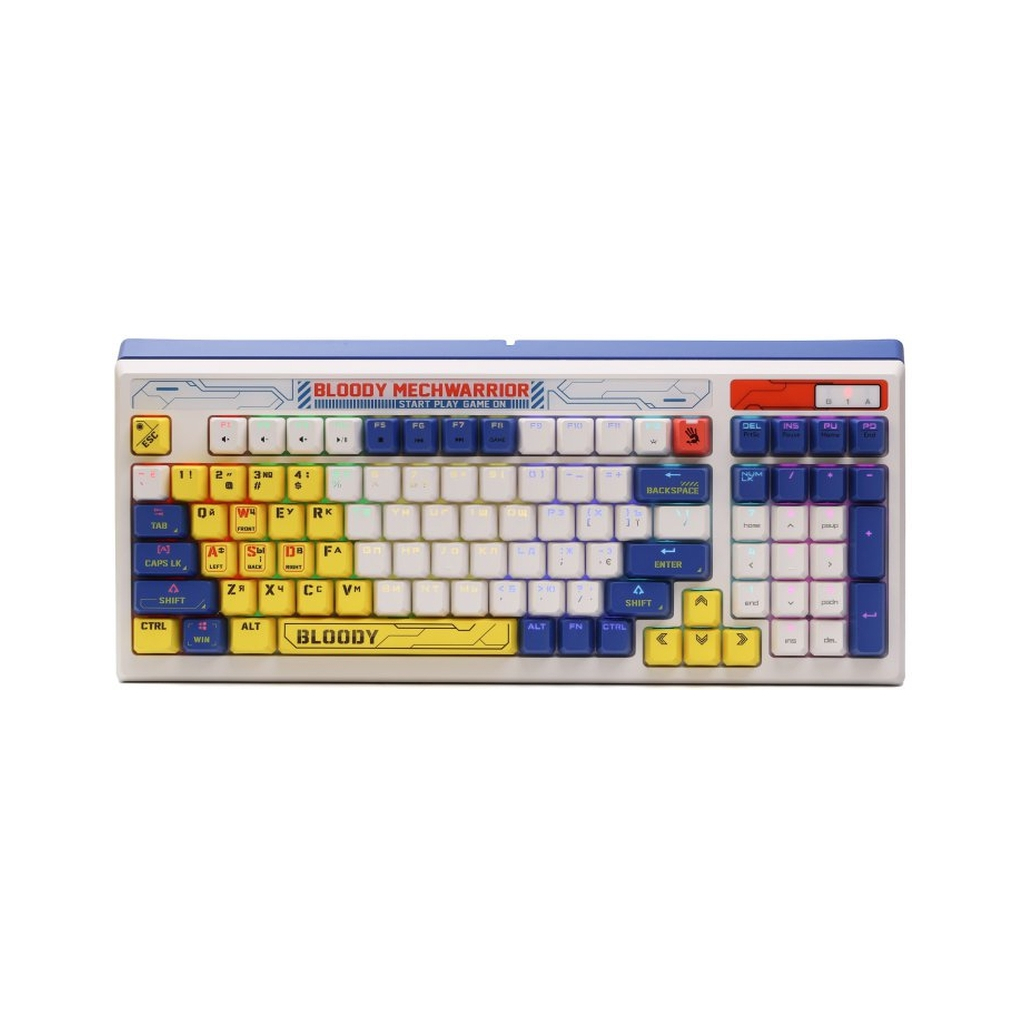 Клавіатура A4Tech Bloody B950 RGB LK Libra USB Warrior Blue (4711421995382) - зображення 1