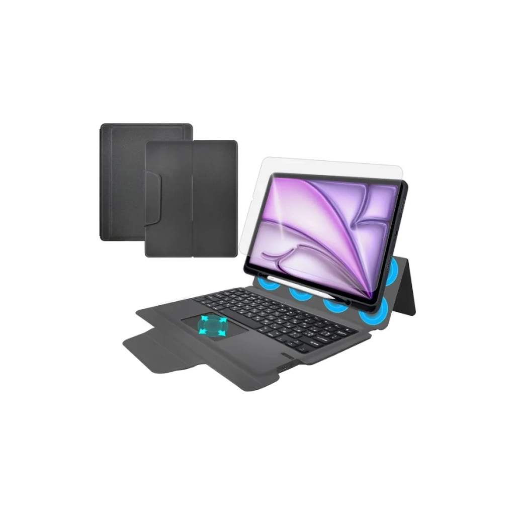 Чохол до планшета AirOn Premium iPad Air 13 2024 with Keyboard (4822352781232) - зображення 1
