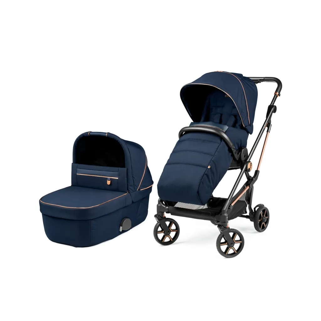 Коляска Peg-Perego 2 в 1 Vivace Blue Shine синя (PACK-VIV2100000002) - зображення 1