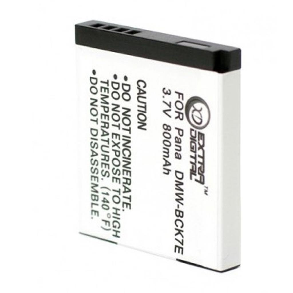 Акумулятор до фото/відео Extradigital Panasonic DMW-BCK7 (DV00DV1347) - зображення 2