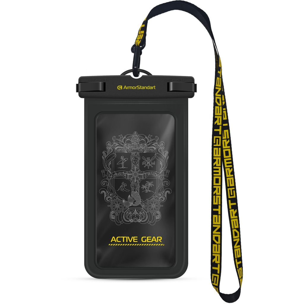 Чохол до мобільного телефона Armorstandart Waterproof Capsule Side Black (ARM84422) - зображення 1
