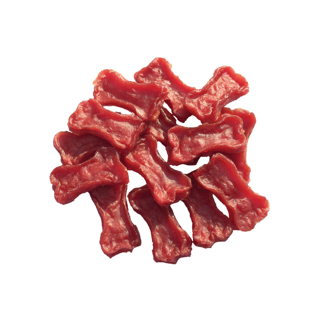 Ласощі для собак Lucky Star Кісточки з м'яса качки 65 г (4820281500633) - зображення 2