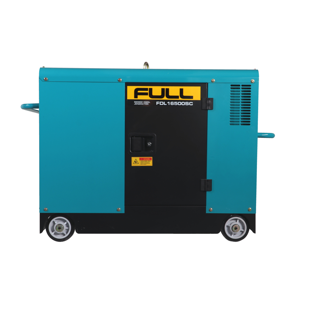 Генератор FULL дизельний FDL16500SC, 230V, 50Hz, 16.25kVA/12kW, 50 л, 4 л/год, стартер (FDL16500SC) - зображення 1