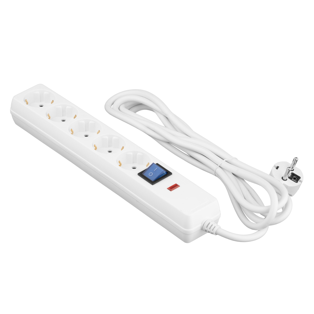 Мережевий подовжувач 2E 2E-SP515OSM3WH - зображення 1