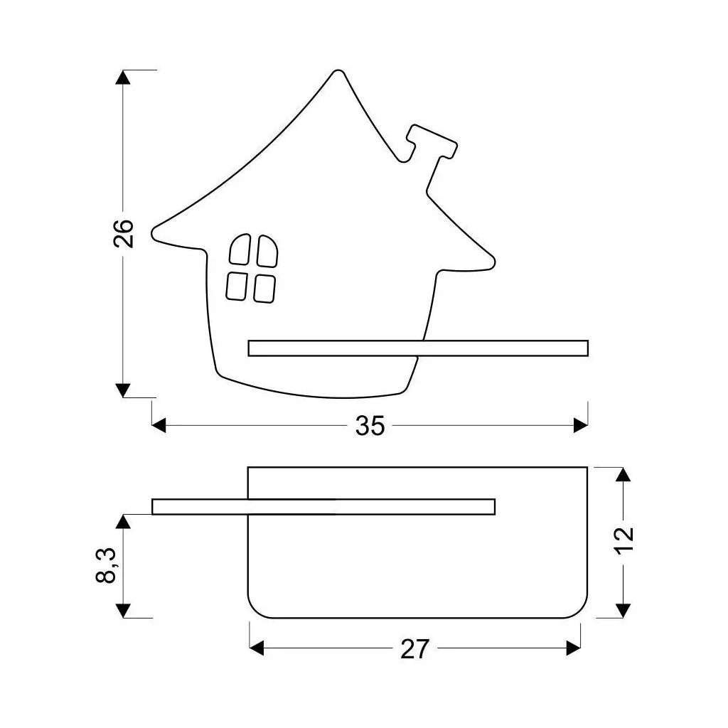Світильник Candellux HOUSE (21-85214) - зображення 2