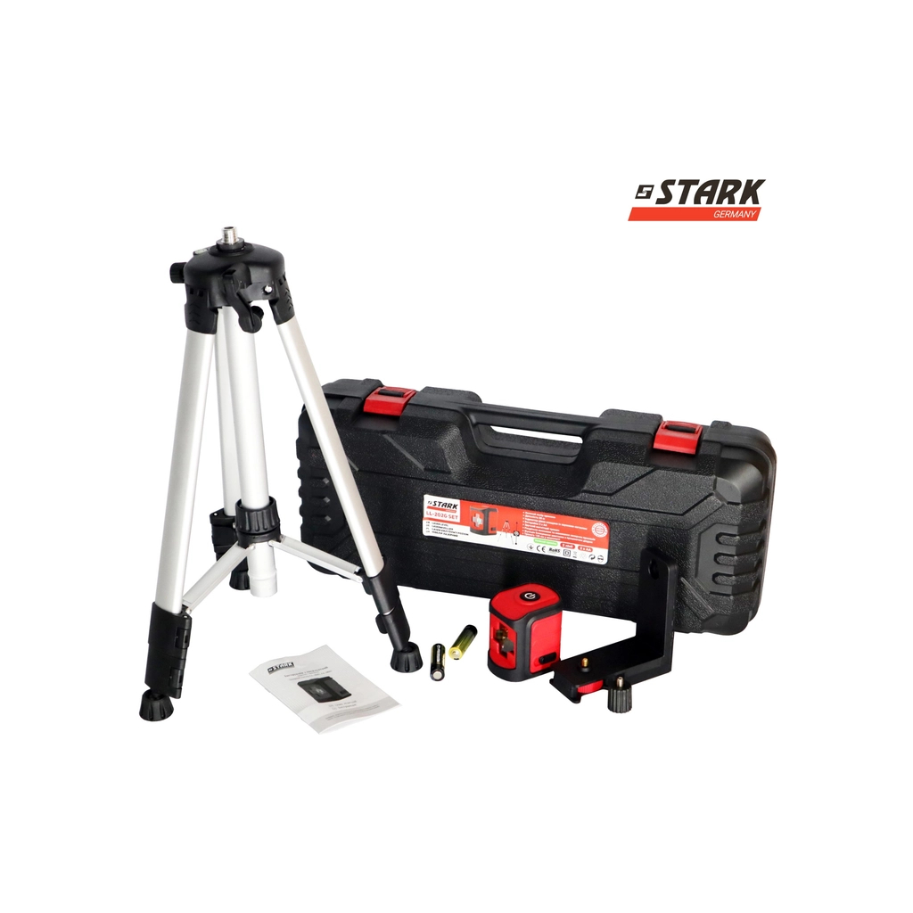 Лазерний нівелір Stark LL-202G SET (290150026) - зображення 1