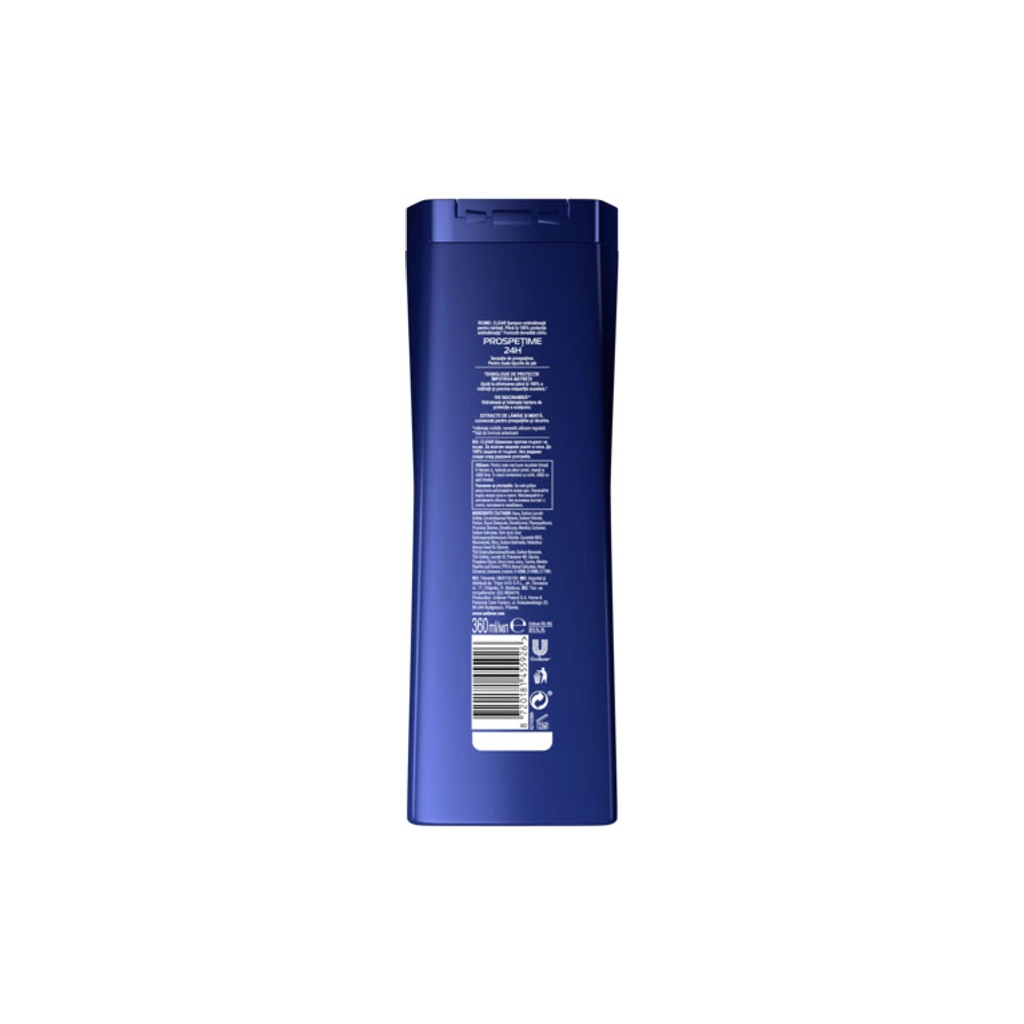 Шампунь Clear Men Проти лупи для чоловіків Енергія свіжості 360 мл (8720181455926) - зображення 2