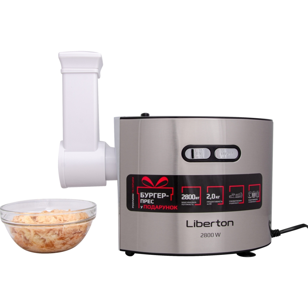 М'ясорубка Liberton LMG-28TGB02S - изображение 10