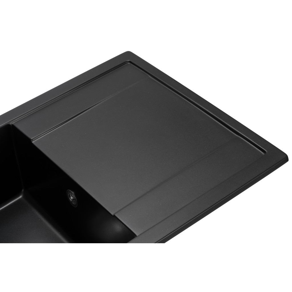 Мийка кухонна GRANADO Alicante black shine (gr2401) - зображення 3