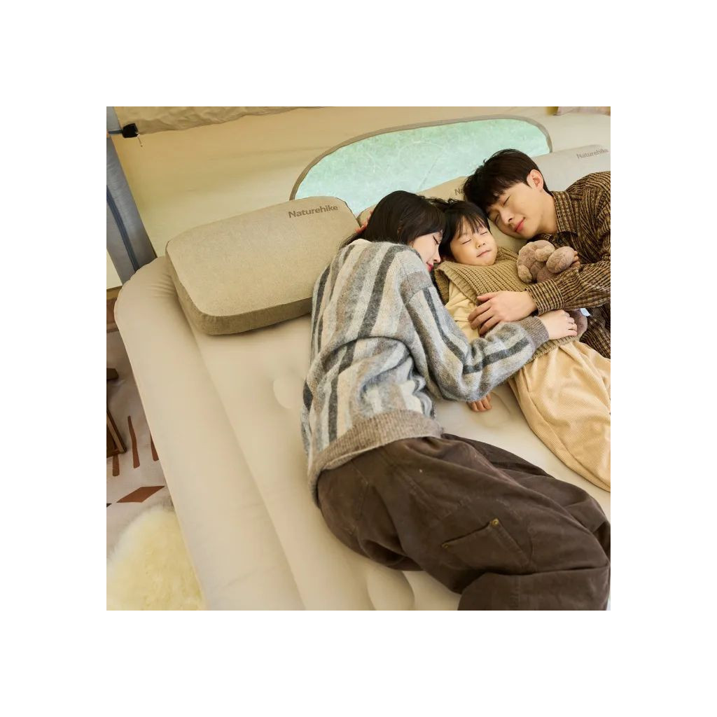 Матрац надувний Naturehike CNH22DZ015 198x99x36 см Beige (6927595713532) - зображення 7