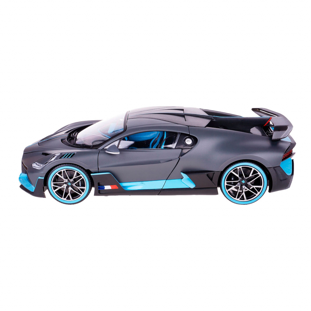 Машина Bburago Bugatti Divo Темно-сіра 118 (18-11045DG) - зображення 2