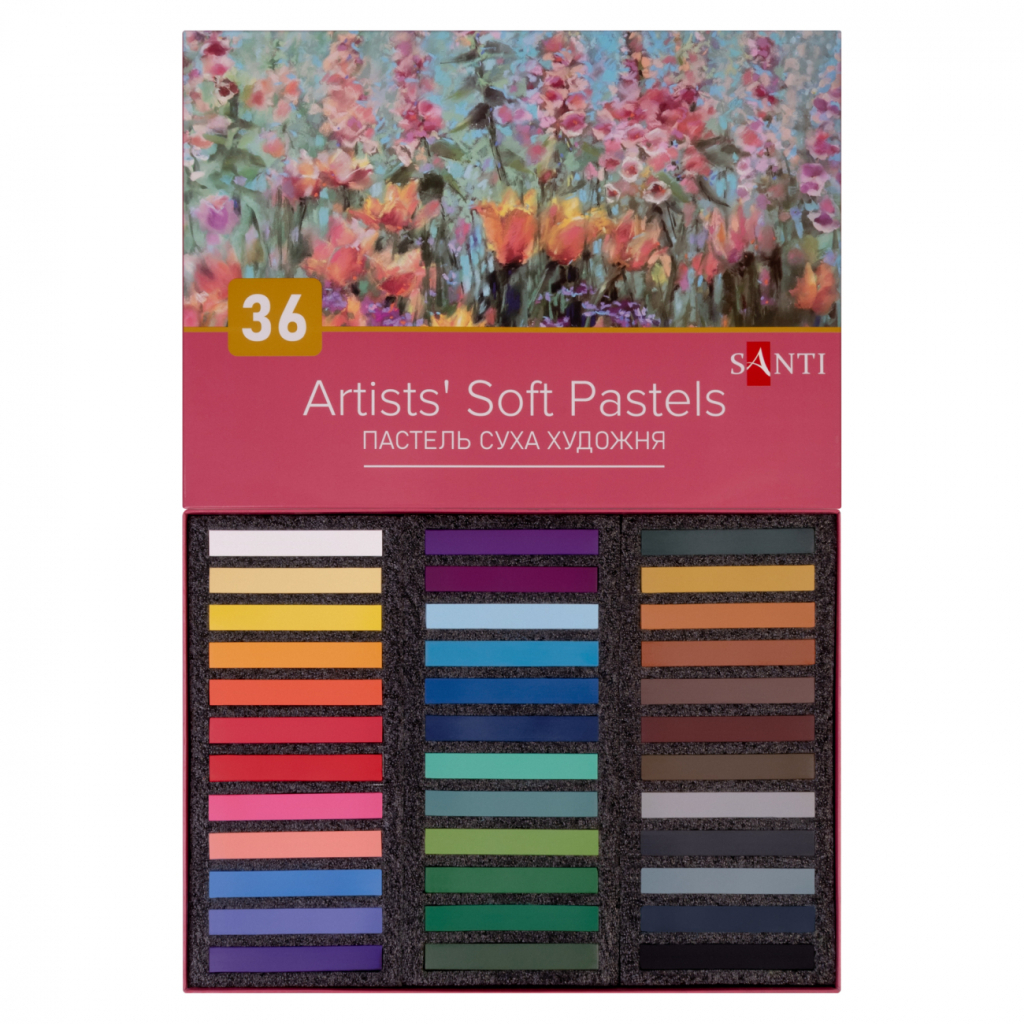 Пастель Santi 36 кольорів (353695) - изображение 1