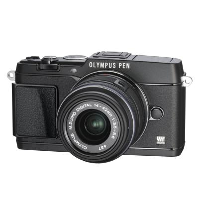 Цифровий фотоапарат Olympus E-P5 14-42 mm Kit + VF4 black (V204051BE020) - зображення 2