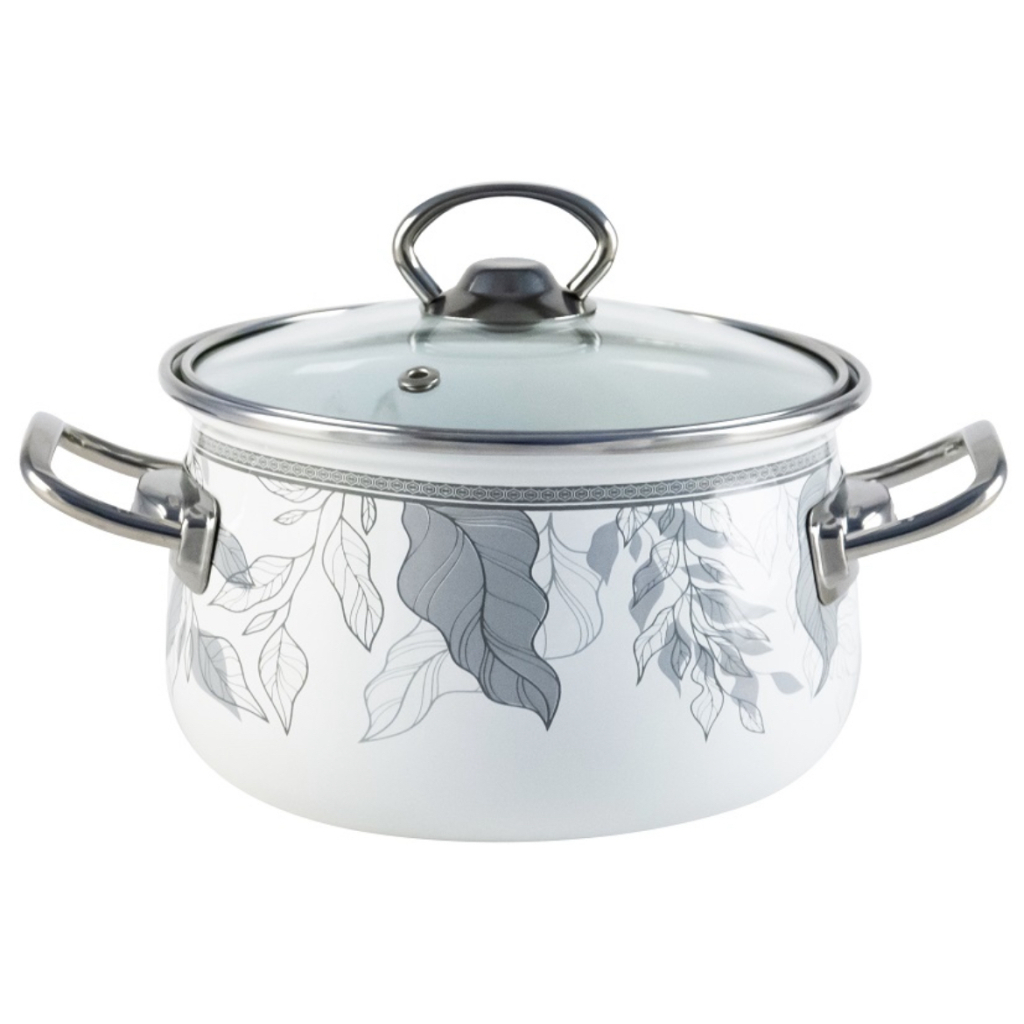 Каструля Infinity SD-1623 Leaves 6.5 л (6873737) - зображення 1