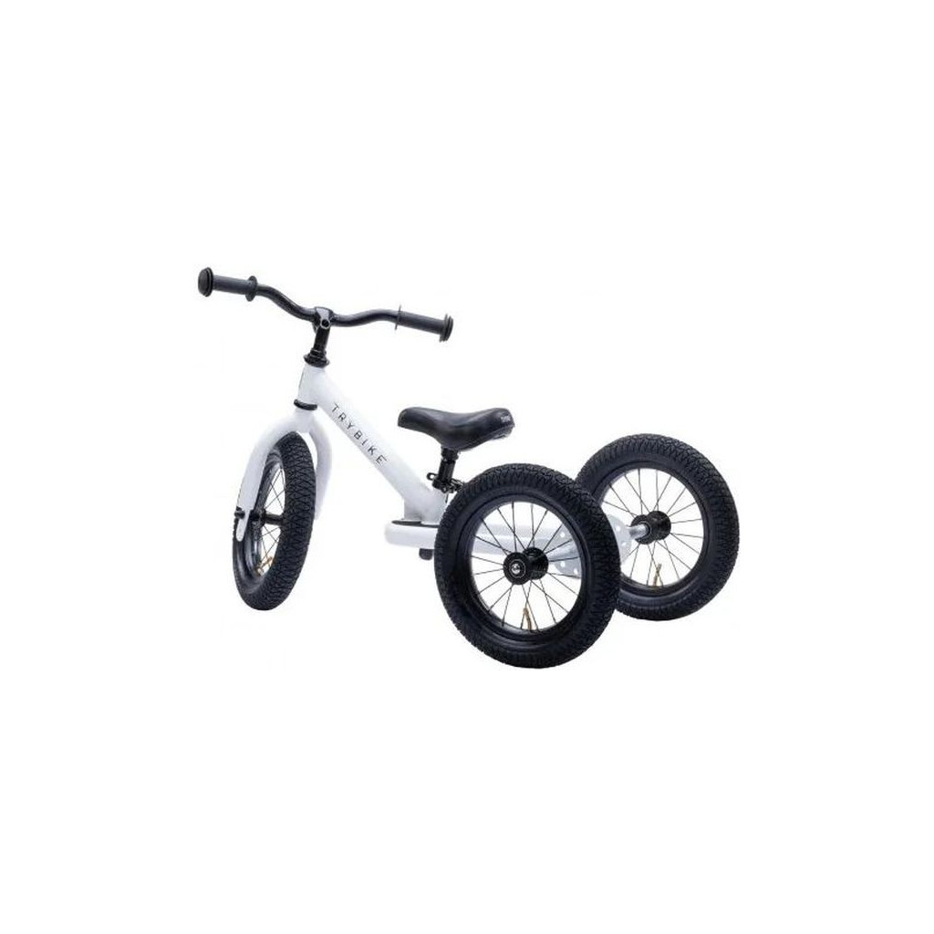 Біговел Trybike триколісний балансуючий білий (TBS-2-WHT+TBS-99-TK) - зображення 2