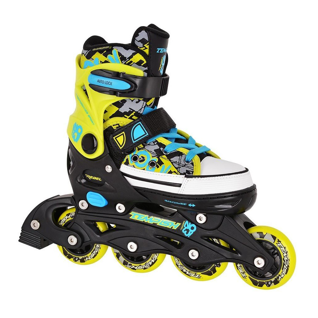 Роликові ковзани Tempish REBEL NOW black/37-40 (1000026/BLACK/37-40) - зображення 1