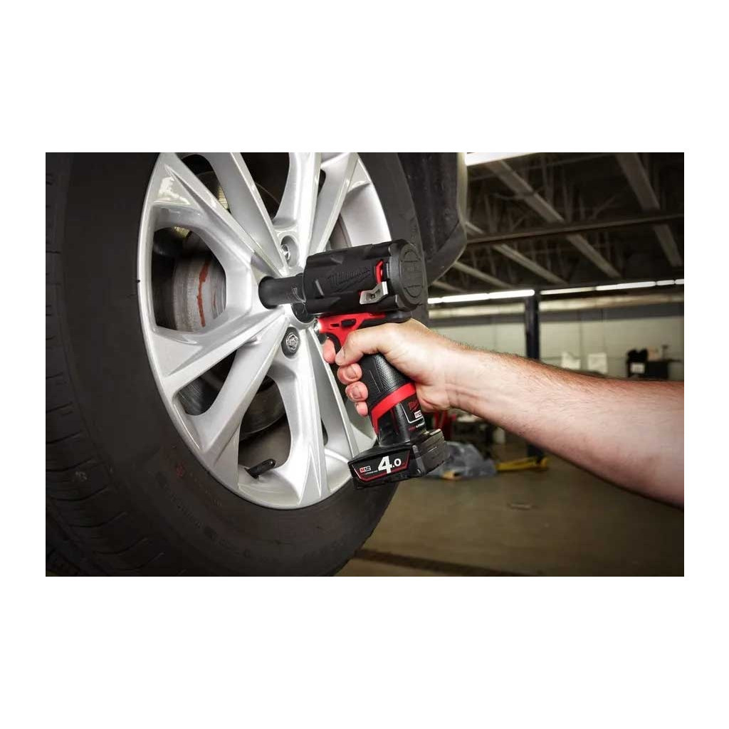 Гайковерт Milwaukee 1/2", M12 FIWF12-0, 339 Нм (без АКБ та ЗП) (4933464615) - зображення 4