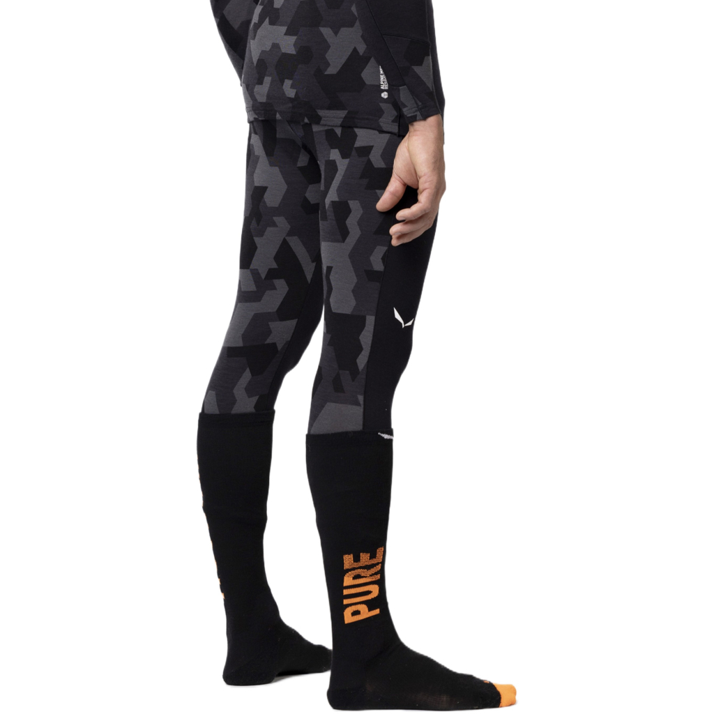 Термоштани Salewa Cristallo 3/4 Mns 28209 0910 - 52/XL - чорний (013.002.9425) - зображення 5